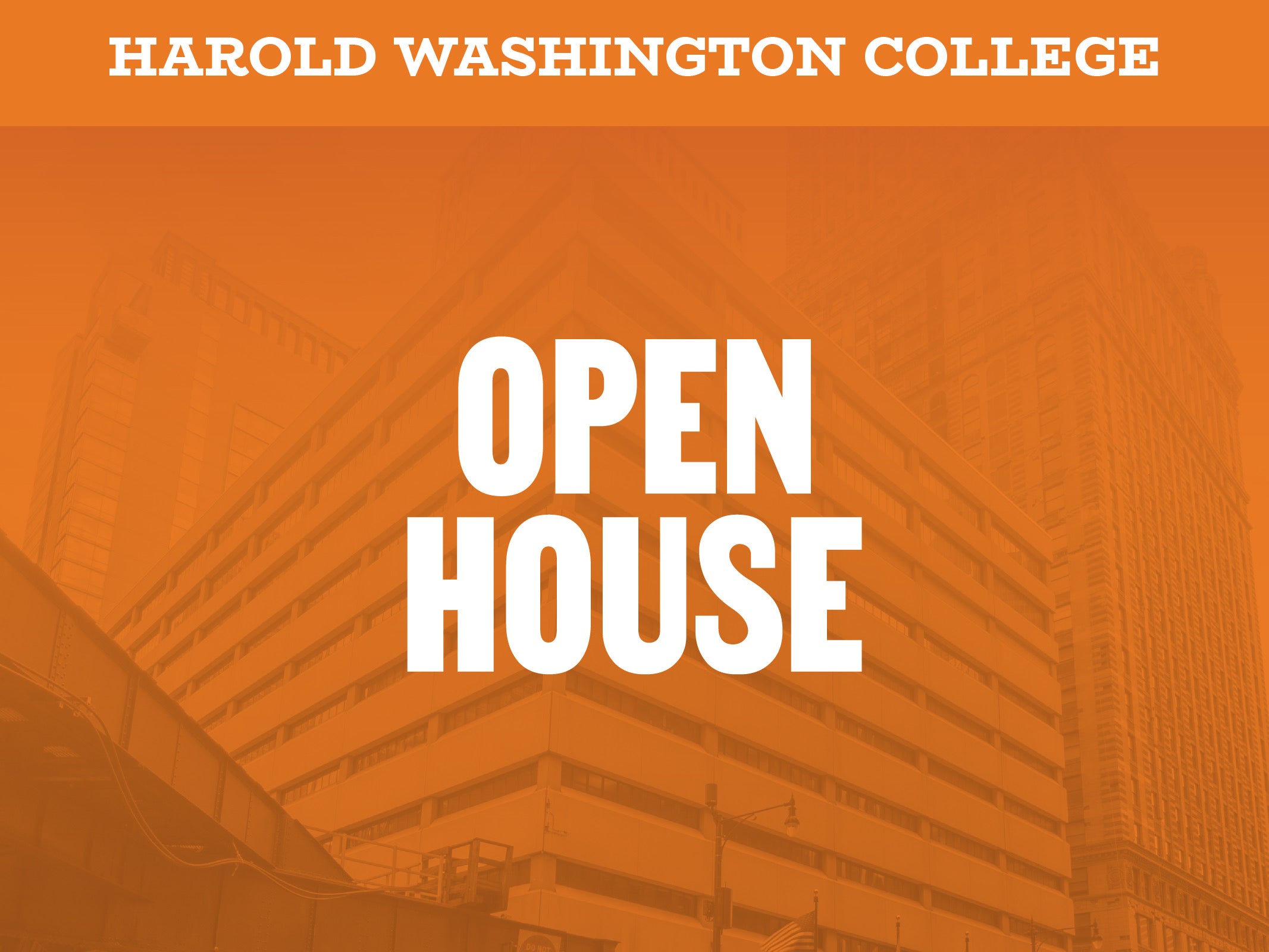 Harold Washington: Open House