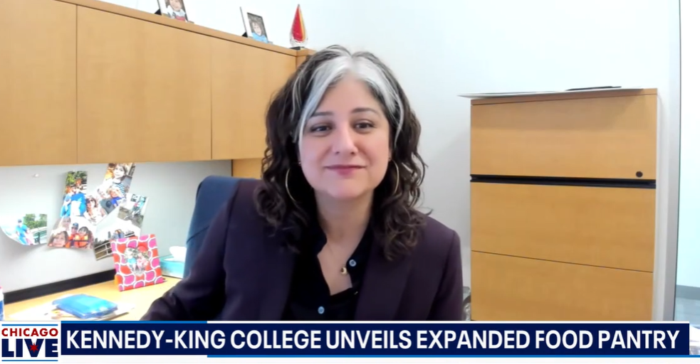 Fox ChicagoLIVE reports: Kennedy-King College opens market to fight student food insecurity