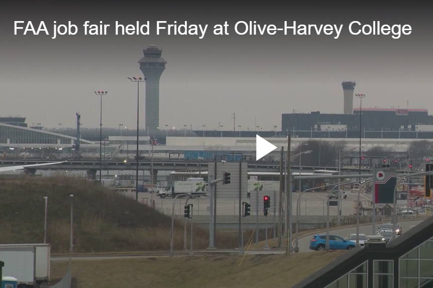 WGN TV reports: Job fair held Friday at Olive-Harvey College